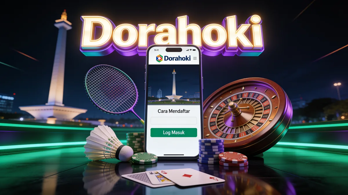 Cara Mendaftar dan Log Masuk di dorahoki — dorahoki di Indonesia